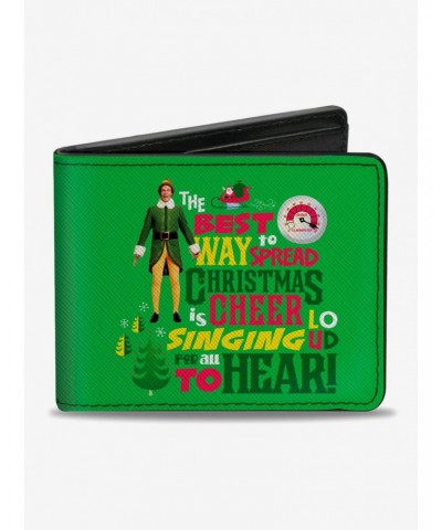 Elf Buddy Quote Bifold Wallet $7.94 Wallets