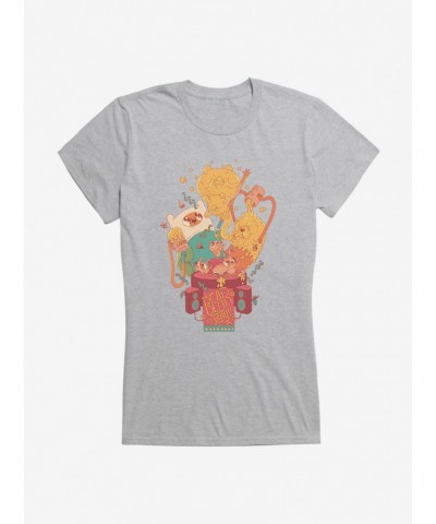 Adventure Time Bear Party Honey Girls T-Shirt $7.77 T-Shirts