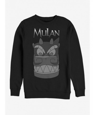 Disney Mulan Stone Dragon Head Crew Sweatshirt $11.22 Sweatshirts