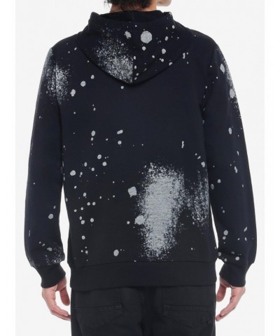 NASA Logo Splatter Hoodie $5.09 Hoodies