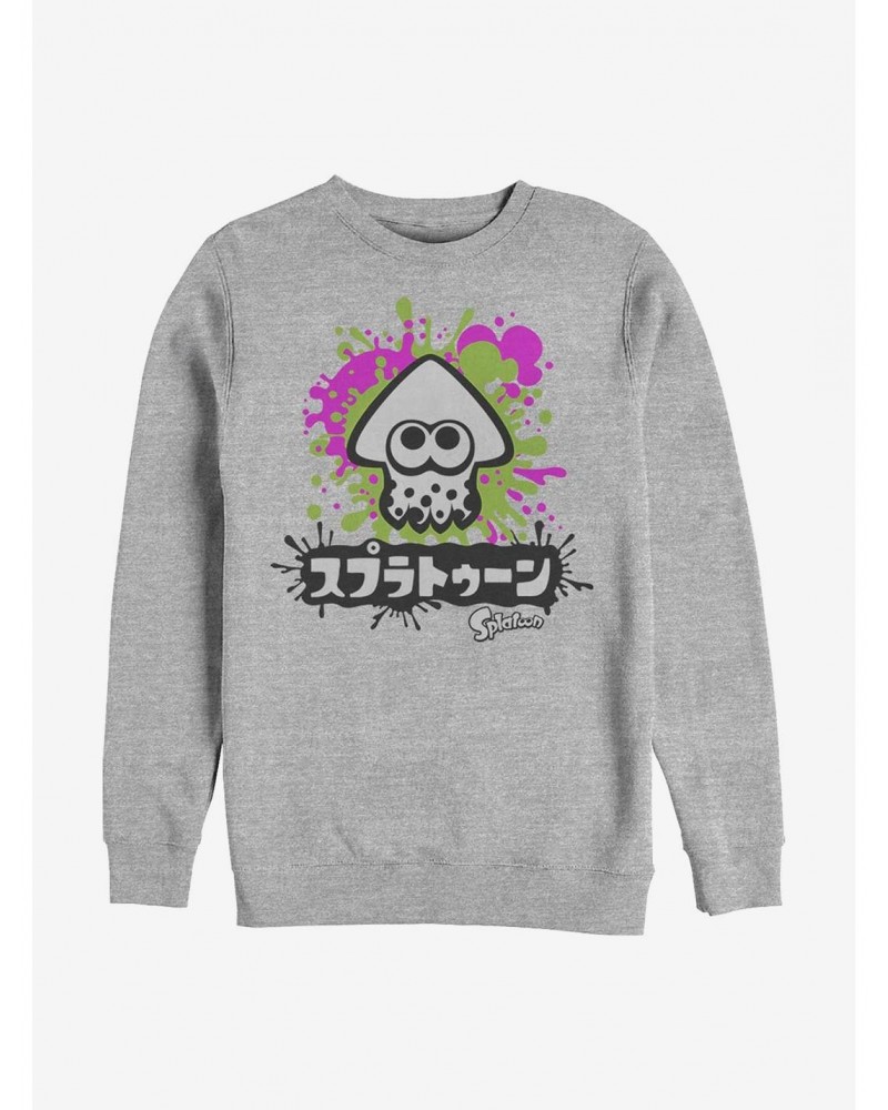 Nintendo Splatoon Inkling Crew Sweatshirt $9.74 Sweatshirts