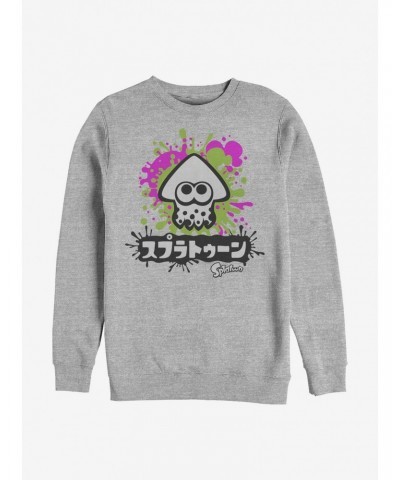 Nintendo Splatoon Inkling Crew Sweatshirt $9.74 Sweatshirts