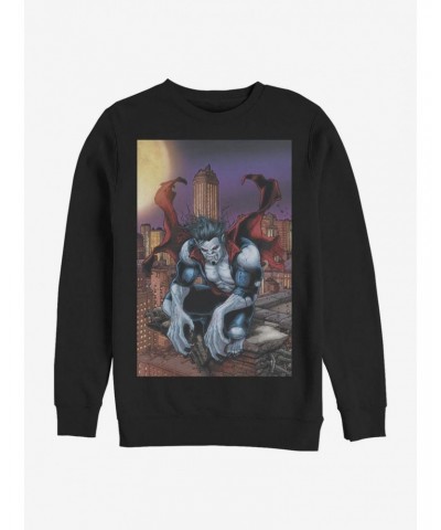 Marvel Morbius Cover Of The Vampire Crew Sweatshirt $14.46 Sweatshirts