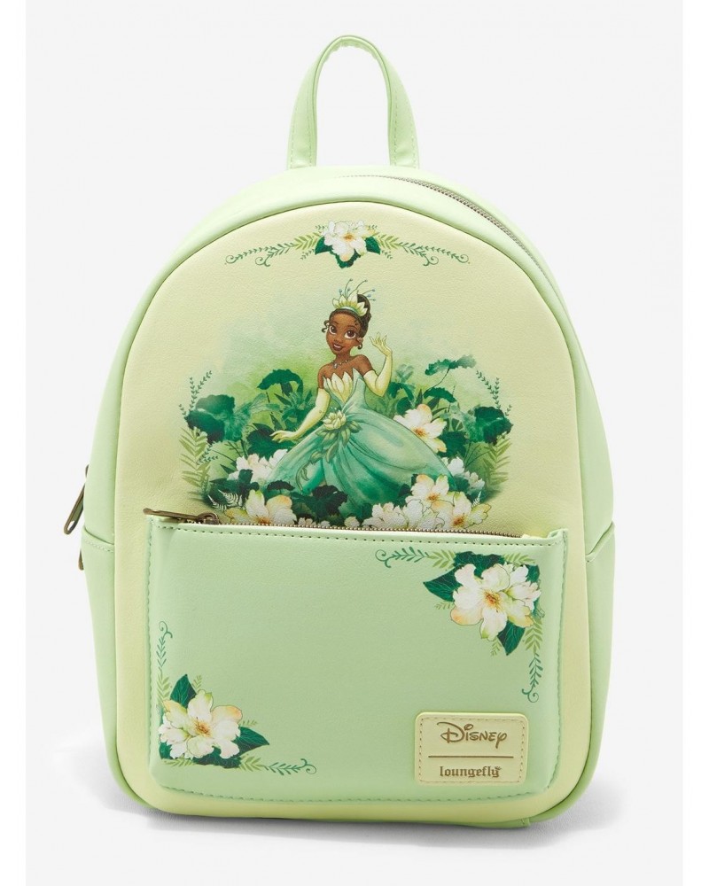 Loungefly Disney The Princess And The Frog Tiana Floral Mini Backpack $19.17 Backpacks