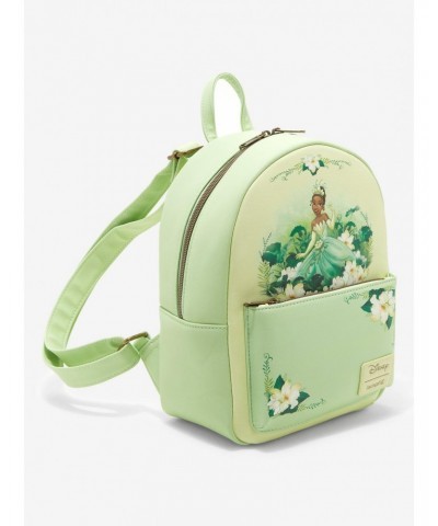 Loungefly Disney The Princess And The Frog Tiana Floral Mini Backpack $19.17 Backpacks