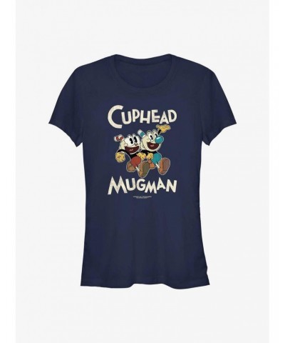 The Cuphead Show! Buddies Girl's T-Shirt $10.46 T-Shirts