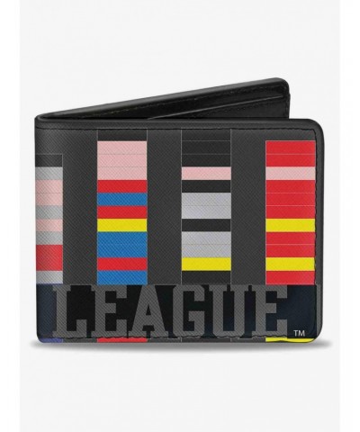 DC Comics Justice League 1 Bit Superheroes Bifold Wallet $8.57 Wallets