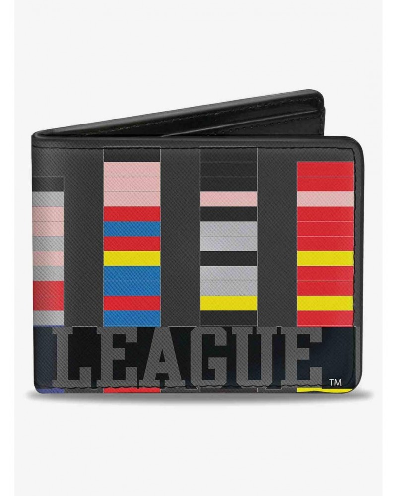 DC Comics Justice League 1 Bit Superheroes Bifold Wallet $8.57 Wallets