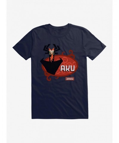 Samurai Jack Aku Red Flames T-Shirt $7.07 T-Shirts