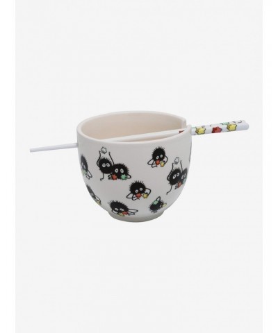 Studio Ghibli Spirited Away Soot Sprites Ramen Bowl & Chopsticks $6.62 Chopsticks