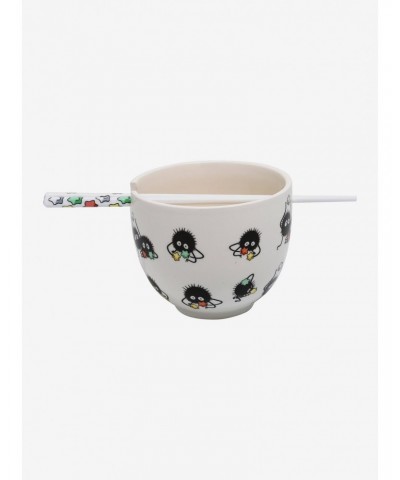 Studio Ghibli Spirited Away Soot Sprites Ramen Bowl & Chopsticks $6.62 Chopsticks