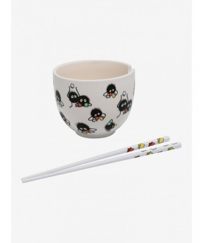 Studio Ghibli Spirited Away Soot Sprites Ramen Bowl & Chopsticks $6.62 Chopsticks