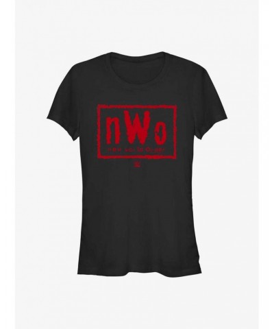 WWE nWo New World Order Logo Girls T-Shirt $7.97 T-Shirts