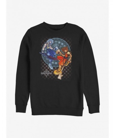 Disney Kingdom Hearts Strength Tested Crew Sweatshirt $10.63 Sweatshirts