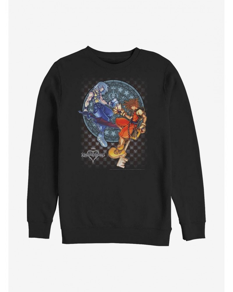 Disney Kingdom Hearts Strength Tested Crew Sweatshirt $10.63 Sweatshirts