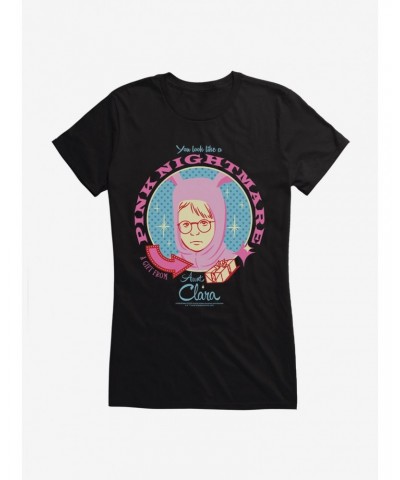 A Christmas Story Pink Nightmare From Aunt Clara Girls T-Shirt $7.57 T-Shirts