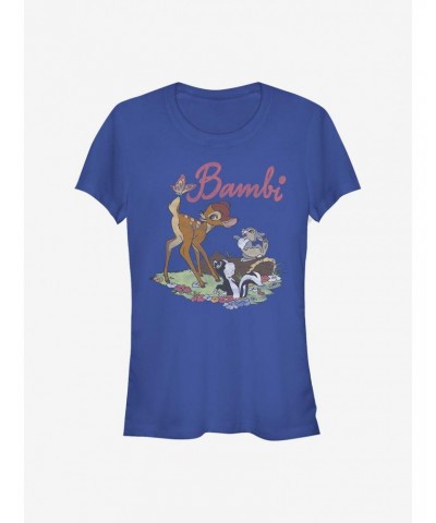 Disney Bambi Group Girls T-Shirt $8.96 T-Shirts