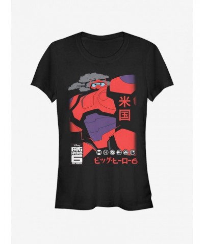 Disney Big Hero 6 Cool Baymax Girls T-Shirt $7.47 T-Shirts