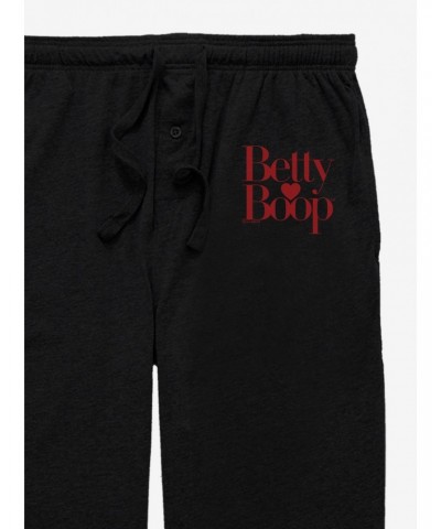 Betty Boop Heart Logo Pajama Pants $9.56 Pants