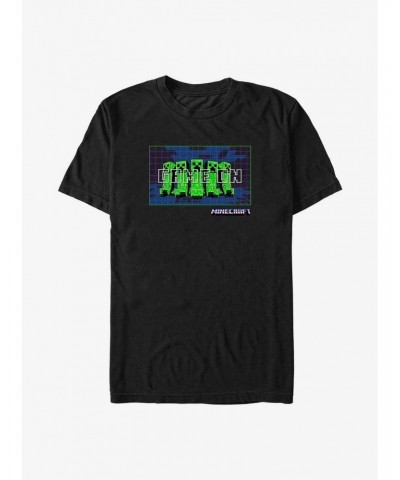 Minecraft Game On Creeper T-Shirt $9.18 T-Shirts