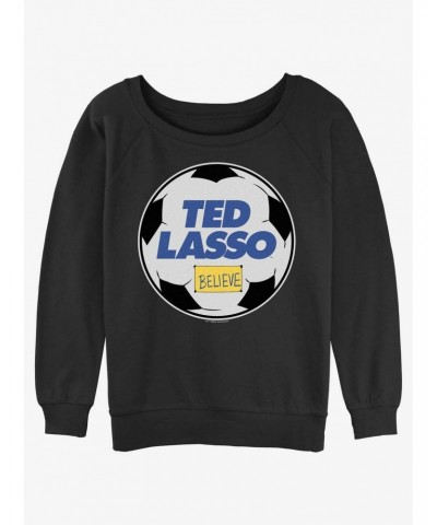 Ted Lasso Goofball Girls Slouchy Sweatshirt $13.58 Sweatshirts