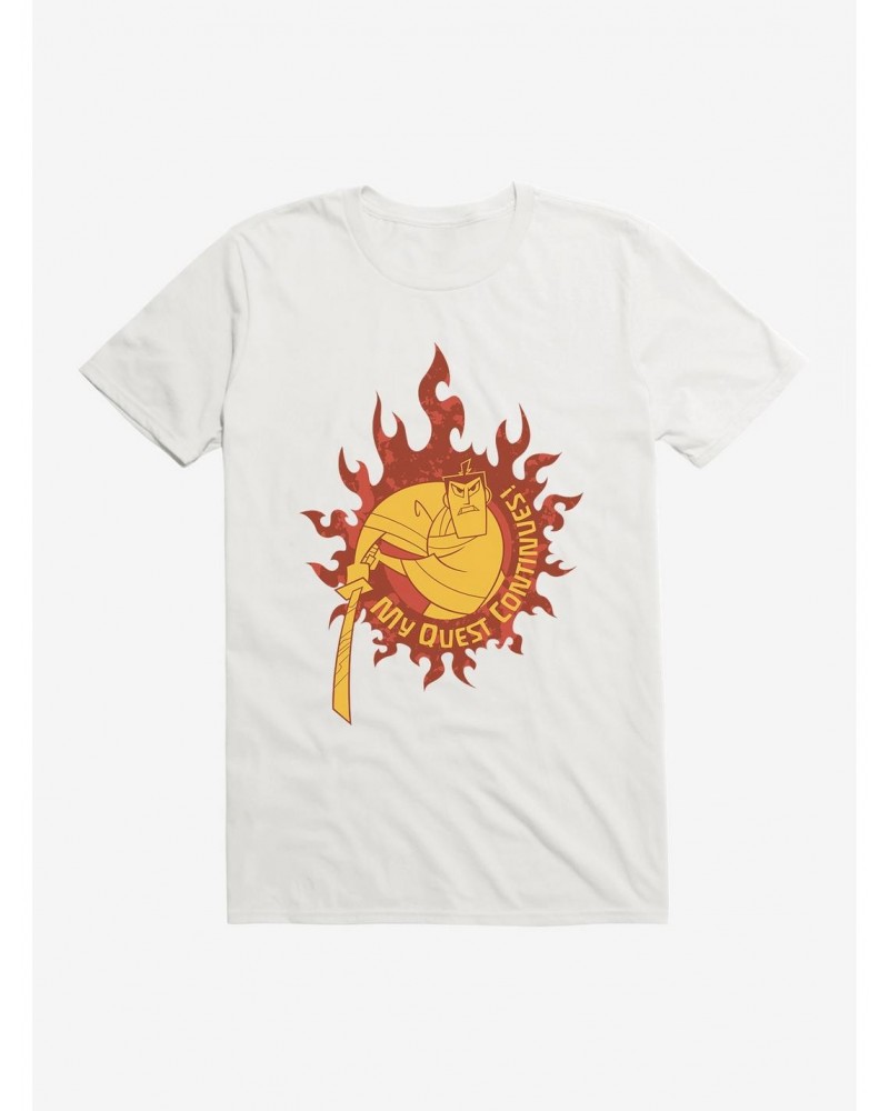 Samurai Jack My Quest Flames T-Shirt $9.56 T-Shirts