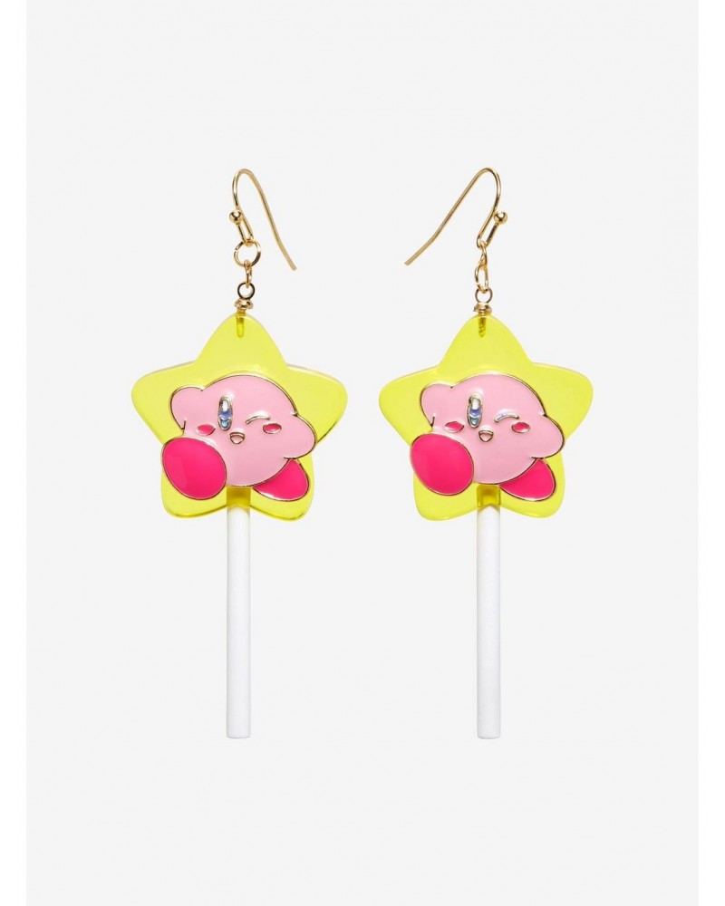 Kirby Star Lollipop Earrings $3.27 Earrings