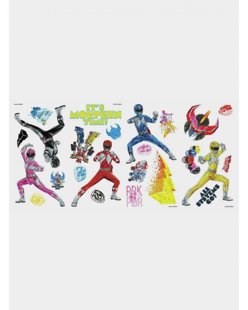 Power Rangers Peel And Stick Wall Decals $8.77 Decals