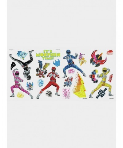 Power Rangers Peel And Stick Wall Decals $8.77 Decals