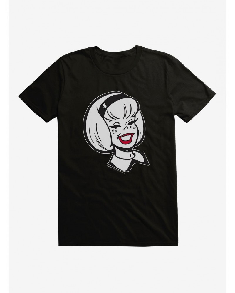 Archie Comics Sabrina The Teenage Witch Red Lipped Smile T-Shirt $7.17 T-Shirts