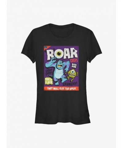 Disney Pixar Monsters University Mike and Sulley Roar Crisps Girls T-Shirt $7.17 T-Shirts