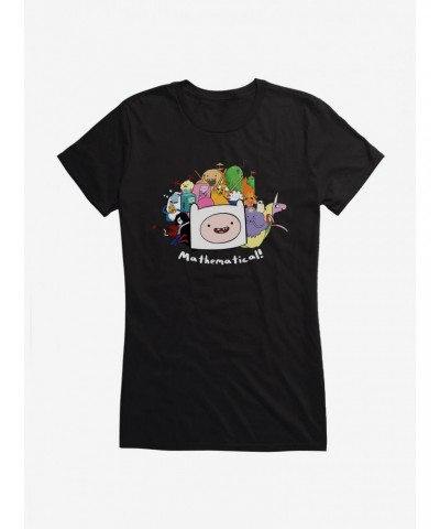 Adventure Time Team Math Girls T-Shirt $8.17 T-Shirts