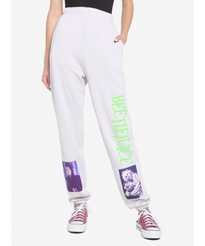 Beetlejuice Portraits Tie-Dye Girls Sweatpants $12.93 Sweatpants