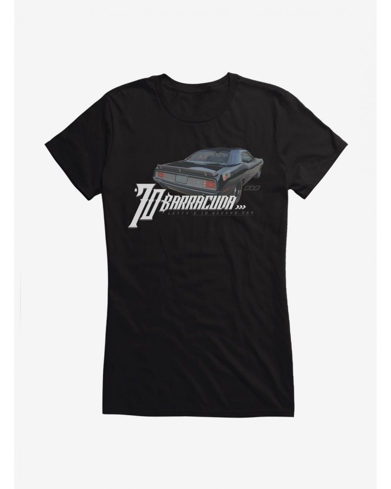 Fast & Furious '70 Barracuda Girls T-Shirt $9.96 T-Shirts