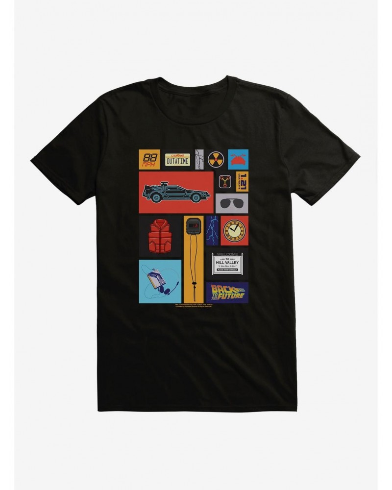 Back To The Future Collage T-Shirt $8.41 T-Shirts