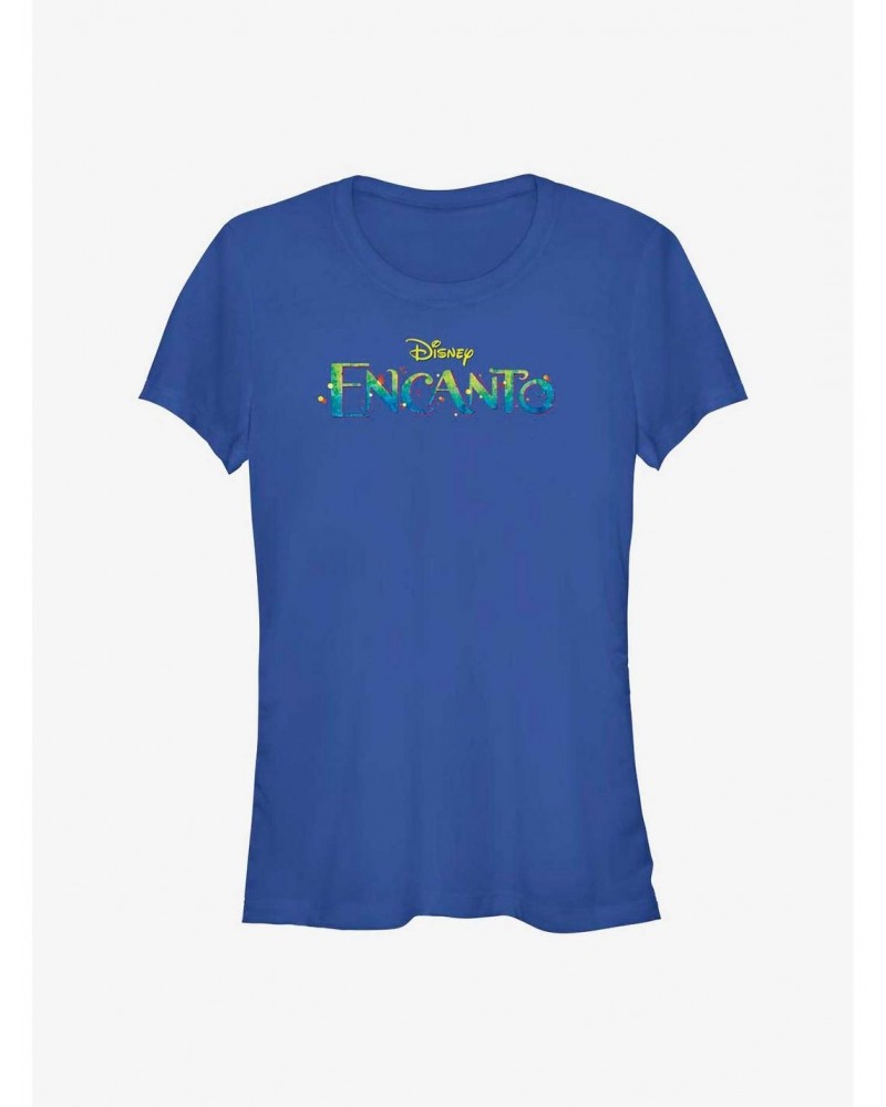 Disney Encanto Color Logo Title Girls T-Shirt $11.21 T-Shirts