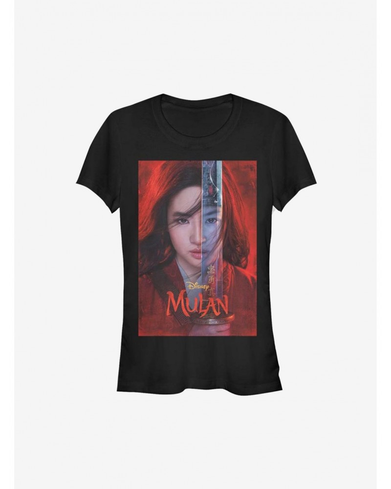 Disney Mulan Live Action Movie Poster Girls T-Shirt $7.97 T-Shirts