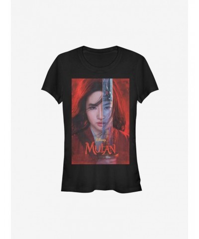 Disney Mulan Live Action Movie Poster Girls T-Shirt $7.97 T-Shirts