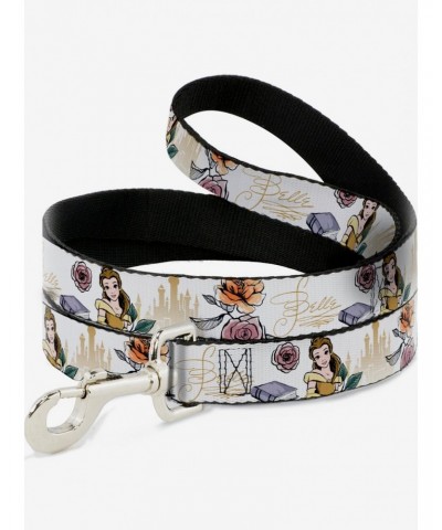 Disney Beauty And The Beast Belle Flowers Dog Leash $8.24 Leashes