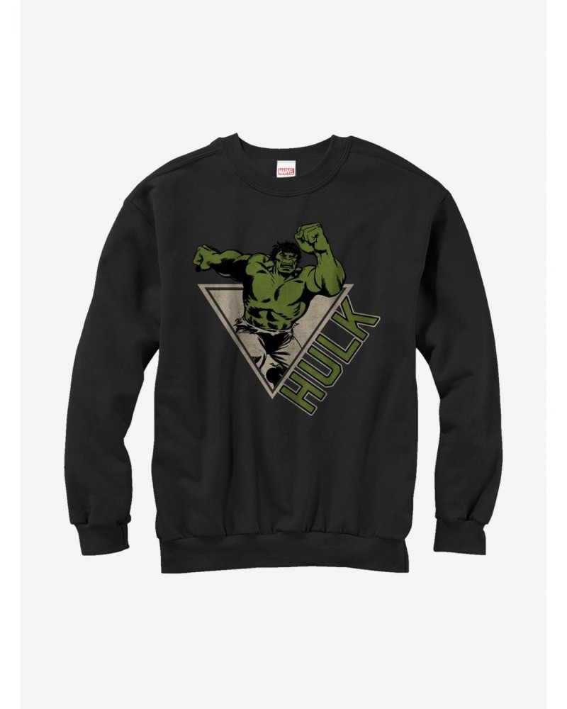 Marvel Triangle Hulk Sweatshirt $11.81 Sweatshirts