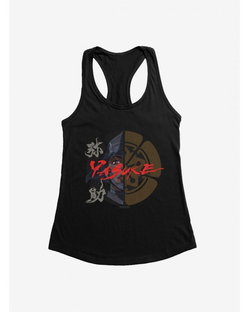 Yasuke One Eye Open Girls Tank $6.97 Tanks