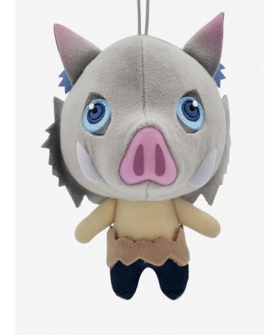 Demon Slayer: Kimetsu No Yaiba Chibi Inosuke Hashibira Boar Head Plush $13.75 Plush