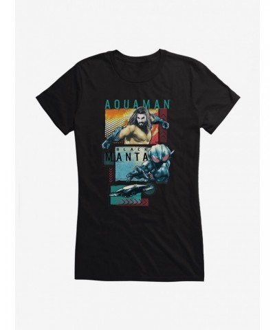 DC Comics Aquaman Black Manta Girls T-Shirt $9.96 T-Shirts