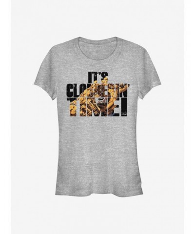 Marvel Fantastic Four Clobberin' Text Girls T-Shirt $6.97 T-Shirts