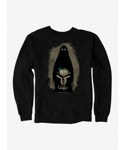 Coraline The Other Mother Shadow Sweatshirt $11.44 Sweatshirts