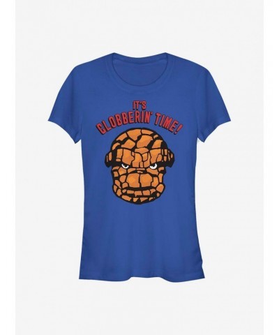 Marvel Fantastic Four Clobberin' Time Girls T-Shirt $8.37 T-Shirts