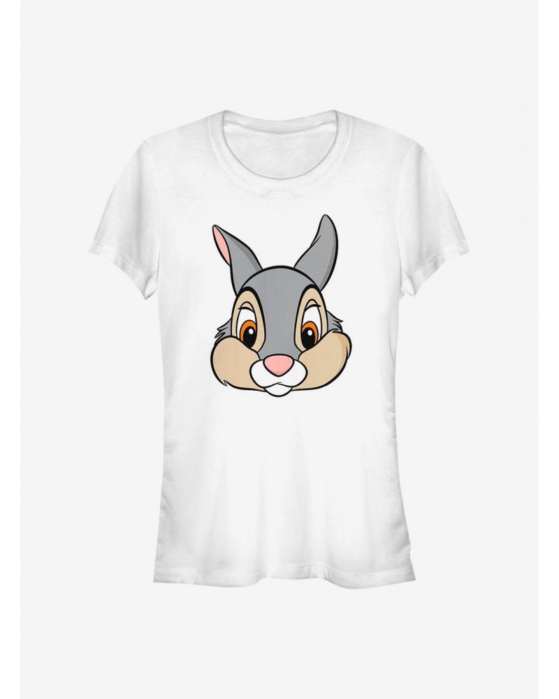 Disney Bambi Thumper Big Face Girls T-Shirt $11.70 T-Shirts