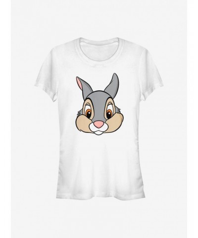 Disney Bambi Thumper Big Face Girls T-Shirt $11.70 T-Shirts