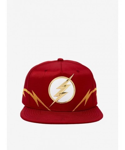 DC The Flash Logo Snapback Hat $8.43 Hats