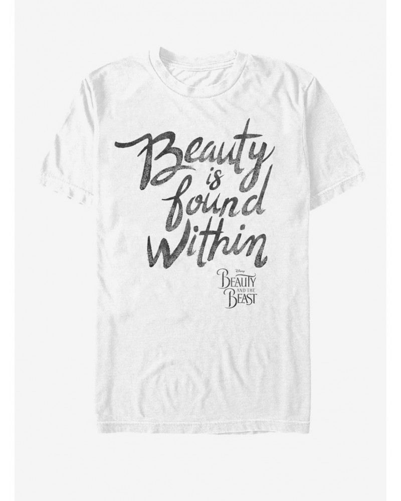 Disney Beauty And The Beast Beauty Is Found Within T-Shirt $8.37 T-Shirts